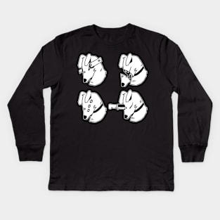 Winter Sleep Collection: Escalation Kids Long Sleeve T-Shirt